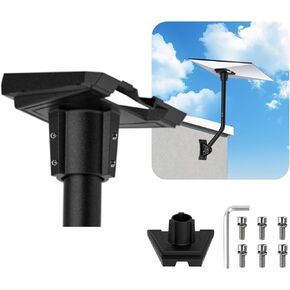 Starlink Gen 3 Mount Adjustable Starlink Mounting Kit Gen 3 Compatible with Starlink V3 Standard Dish, Starlink Mounting Kit Includes Pipe and Pipe Adapter for Wall Mount/Roof Mount