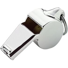 Hero's Pride Standard Issue Whistle - 90 to 100 Decibles - Professional Use, Gold Plating, Sports, Police, Sheriff, CHP, Law Enforcement, Security - 3 Pack