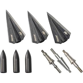 Bear Archery RazorHead VWS Single Bevel Kit BT175SB