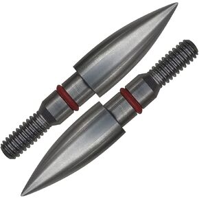 نقاط حقل الرماية حزام O RING 100/125/150 رصاصة الفولاذ المقاوم للصدأ الحبوب ، مناسبة لأحجام السهم المتعددة والممارسة المستهدفة (1 دزينة 12 قطعة)
