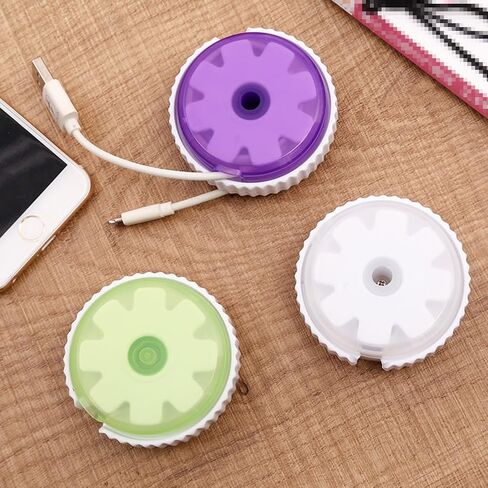 Artibetter 3pcs شحن الحبل منظم ، بكرات سلكية كهربائية ، موزع سلك لسماعات الرأس ، حامل شريط محور محور الحامل كابل سماعات الرأس شحن كابل كابل كابل كابل كابل in Saudi Arabia