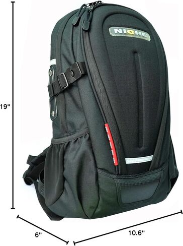 Niche Motorcycle Hard Shell Ride Riding Daypack 20L لركوب الدراجات النارية ، والركوب ، وركوب الدراجات بنسبة 100 ٪ على غطاء أمطار السلامة العاكسة للماء NMO-2224 in Saudi Arabia