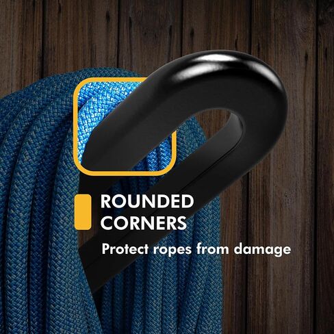 | ROPERAMP ROPE WALL Organizer | تخزين زاوية آمنة للتسلق وتسلق الحبال | مثالي للمنزل أو المرآب أو خزانة التروس | متينة وتوفير الفضاء | وشملت الأجهزة التثبيت in Saudi Arabia