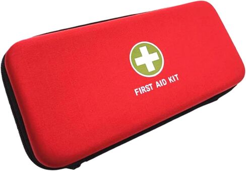 First Aid Hard Case Empty, First Aid Hard Case First Aid EVA Hard Red Medical Bag for Home Health First Emergency Responder Camping Outdoors (Red LB) in Saudi Arabia