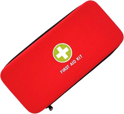 First Aid Hard Case Empty, First Aid Hard Case First Aid EVA Hard Red Medical Bag for Home Health First Emergency Responder Camping Outdoors (Red LB) in Saudi Arabia
