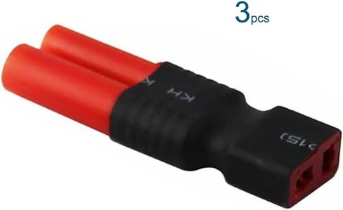 yxq 3pcs ذكر hxt 4.0 مم للإناث دولة الموصل لا يوجد محول سلك 4 مم 4.0 مم 4 رصاصة لبطارية FPV RC Lipo in Kuwait