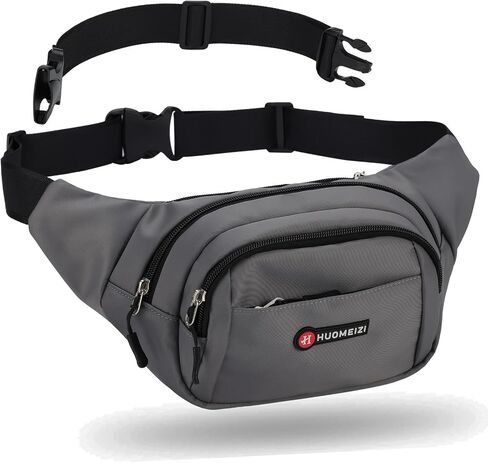Fanny Pack Men Women Plus Size with Extender Strap 70",Extra Large Crossbody Waist Bag with Adjustable Belt, Fashion Hip Bum Bag for Outdoors Workout Traveling Casual Hiking Walking Cycling in Saudi Arabia