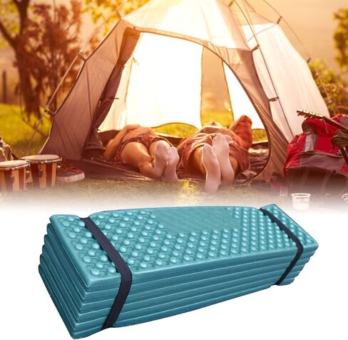 وسادة نوم للتخييم ، وسادات الرغوة PVC PVC ، حصيرة نوم قابلة للطي بألوان مزدوجة قفص البيض متعدد الوظائف للاستخدام الداخلي في الهواء الطلق (186 * 57) in Kuwait