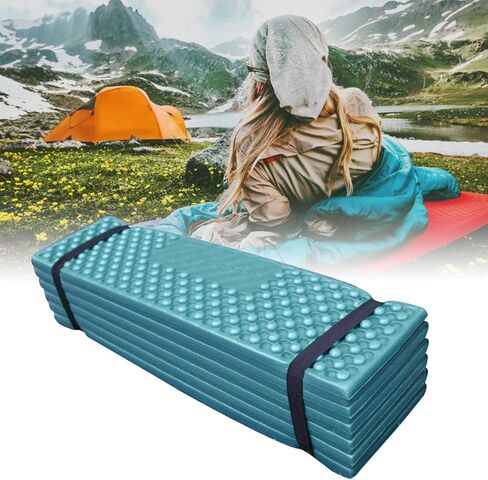 وسادة نوم للتخييم ، وسادات الرغوة PVC PVC ، حصيرة نوم قابلة للطي بألوان مزدوجة قفص البيض متعدد الوظائف للاستخدام الداخلي في الهواء الطلق (186 * 57) in Kuwait