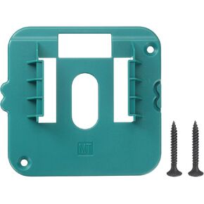 HARFINGTON Battery Holder Wall Mount Dock Holder Battery Storage Rack Tool Holder with Screw, Blue