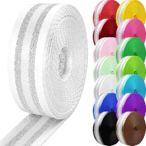 Nylon Webbing 1.5 inch Webbing 2 inch Webbing Nylon Belt, 10 25 50 3.3 Yards Webbing