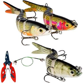 Fishing Lure Swimbait Crankbait Trout Bass Catfish Muskie Bait Fishing Accessories Fishhook Hunting