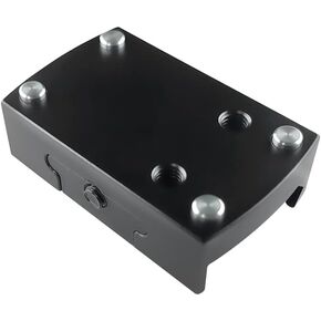 Picatinny Mounting Plate,Optics Adapter Mount - Fit Shield RMS/RMSc/RMSw/SMS, Compatible for Sig Sauer Romeo Zero, Nuwa/Apollo, Vortex Defender-CCW,Bushnell RXC-200 Ultra-Compact Red dot