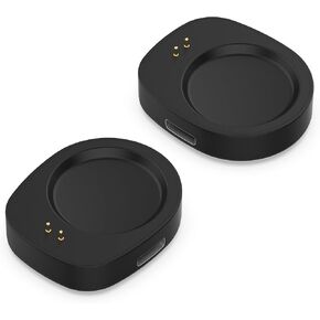 2Pack Type C Dock Charger Compatible with Amazfit T-Rex 3 Smartwatch Replacement Charger Compatible with Amazfit T-Rex 3 Charger Accessories (No Cable)