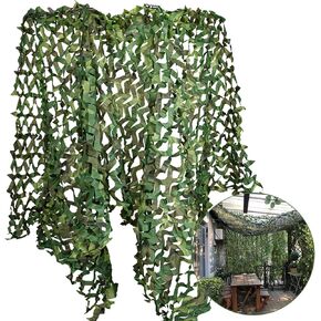 Camo Netting for Hunting - Camouflage Netting Outdoor Military Bulk Roll Camo Mesh Camouflage for Hunting Military Party Decoration Sunshade, 4.92 X 6.56 ft