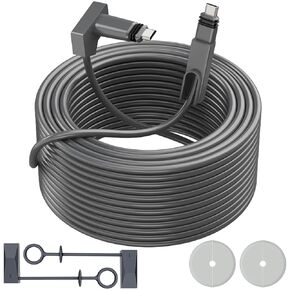 Starlink Gen 2 Cable, 164FT/50M Starlink Extension Cable for Starlink Actuated Gen 2, Starlink Cable Extension for Starlink Internet Kit Satellite -Waterproof