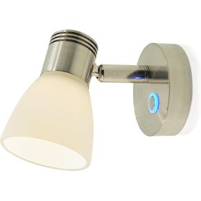 THALASSA RV Interior Lights LED 12V Fixtures Dimmable Boat Reading Lamp 12 Volts 3W Wall Sconce LED for Marine Caravan Camper Van Indoor Warm White Sconces Lighting