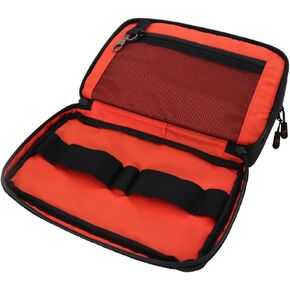 PHOOZY Premium Tech Pouch & Cable Organizer Bag for Travel Accessories | Cold Weather Protection for Your Travel Essentials | Drop-Proof & Weatherproof with Skid Pad for Grip & Durability (BLACK)