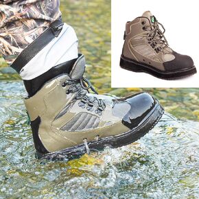 Quick-Dry Wading Boots with Felt Sole or Rubber Sole