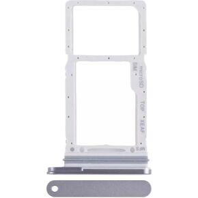 SIM Card Tray Micro SD Card Holder Slot Replacement Compatible with Samsung Galaxy Tab S9 FE+ Plus SM-X610 (Grey)