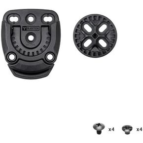 Tek-Mount Mini - Mini Quick Connect Mounting System for Mag Pouches, Tourniquet Pouches and Tactical Duty Gear (No Attachment/with Mounting Hardware)