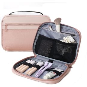 Travel Cord Organizer Case for Women,Electronic Organizer Cable Organizer Portable Storage Bag for Charger,Cord,USB,Power Bank,Earphone,SD Card,Cosmetics