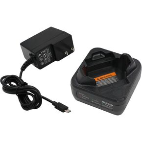 PMLN7109A Battery Charger Compatible with Motorola BT90 BT60 DLR1060 SNN5819B HKNN4014A HKNN4013B CLP1010 Radio