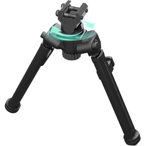 Rifle Bipods Hunting and Shooting with 360° Swivel and 10 Adjustable Heights Gun Bipod for Rifles