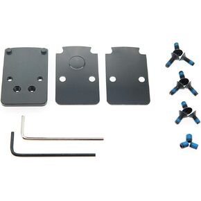 DPP Titanium Red Dot Mount/Plate/Adapter Compatible with Springfield XD Trijicon RMR/SRO&Holosun 407C/507C/508T