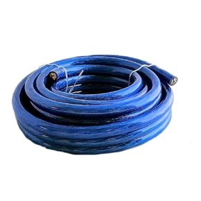 IMC Audio 1/0 Gauge CCA Power Blue Wire Cable (50ft Blue) Battery Cable Wire, Automotive, Car Audio Speaker Home Stereo System, RV Trailer, Amp Wiring 0 Guage Power Wire Cable 0 Car Audio
