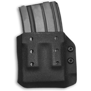 New US Brand: AR-15 - M4- M16 - KYDEX - OWB Magazine Pouch Ambidextrous Holster/Mag Carrier - Adj. Retention - 100% Made in USA