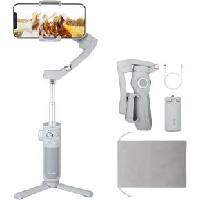 Feiyutech Vimble 4 Gimbal Stabilizer for Smartphones for All iPhone and Android Series 3-Axis Phone Gimbal 260g Payload AITracking/Dolly Zoom/Time-Lapse Handheld Stabilizer