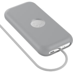 متوافق مع علبة Apple Vision Pro Battery ، وغطاء حالة الحماية من Silicone Apple VR Vish Pro Battery ، ومكافحة الخسارة ، ومستحضر السقوط ، وذاتية Apple Vision Pro Battery (الرمادي)