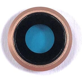Replacement Part Compatible with iPhone 8 Camera Lens Back Glass (Gold)