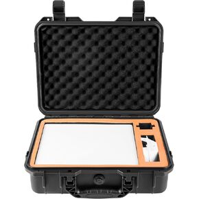 Starlink Mini Case, Waterproof Hard Case for Starlink Mini Dish Kit, Portable Carrying Case with Precision Cut Foam for Accessories, Ideal for Travel and Campin