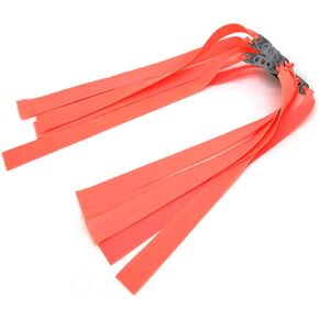 10 Pcs Slingshot Flat Rubber Bands 0.9mm Latex Band Slingshot Replacement Bands Hunting Catapult Elastic Bungee