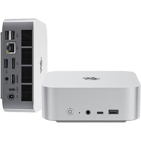 Beelink SER8 Gaming Mini PC, Mini Computers with AMD Ryzen 7 8745HS (8C/16T up to 4.9Ghz), 24G Dual DDR5 (5600Mhz) + 1TB M.2 2280 PCle 4.0X4 SSD, DP, HDMI, USB4, 2500Mbps LAN, WiFi 6, BT 5.2