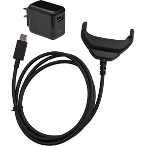 شاحن USB لـ Zebra TC51 ، TC52 ، TC56 ، & TC57 ؛ يتم تضمين مصدر الطاقة لوظيفة الشحن