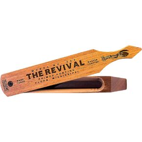 Primos Hunting Revival Wood Grain Turkey Box Call ، مكالمة صيد صاخبة أو ناعمة في تركيا PS262