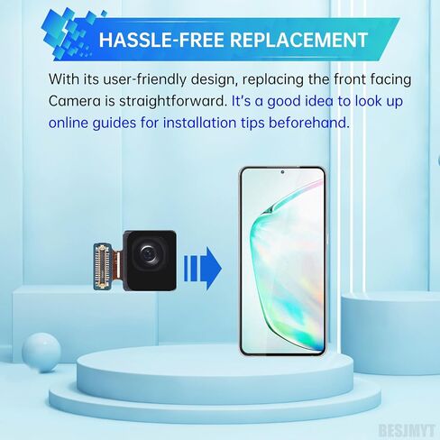 Selfie Camera Part Replacement for Samsung Galaxy Note 10 Front Facing Camera Replacement Front Camera Module Replacement Model: SM-N970U SM-N970U1 in Saudi Arabia