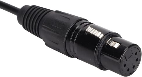 Ashata Aviation Headphone Adapter Cable for ، XLR to GA dual plug 5 pin cable cable ، محول سماعات الرأس ، لسماعات الرأس إلى سماعة الرأس العامة للطيران in Saudi Arabia