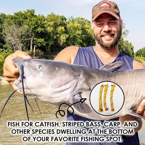Hooker's Terminal Tackle Signature Dragging Weights - High Visibility Fishing Lures for Dragging, Drifting, Trolling, Bottom Fishing - Non-Snag Fishing Equipment with Rattling Lead Shots - 3 Sinkers in Saudi Arabia