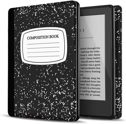 حالة TNP لـ Kindle 10th Generation - Slim & Light Smart Cover مع عرض Auto Sleep & Wake لعرض Amazon Kindle E -Reader 6 "، الإصدار العاشر 2019 (كتاب التكوين الأسود) in Saudi Arabia