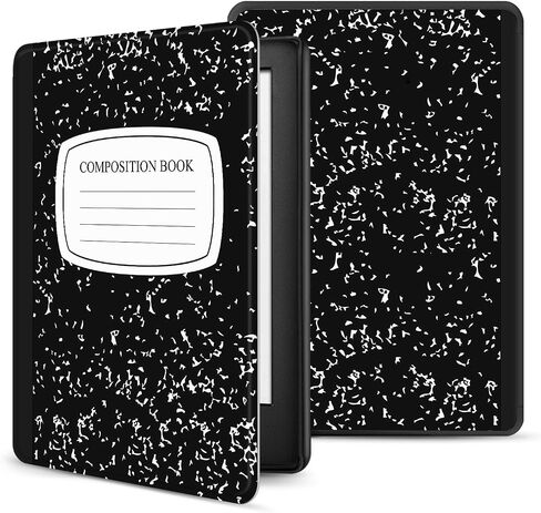 حالة TNP لـ Kindle 10th Generation - Slim & Light Smart Cover مع عرض Auto Sleep & Wake لعرض Amazon Kindle E -Reader 6 "، الإصدار العاشر 2019 (كتاب التكوين الأسود) in Saudi Arabia