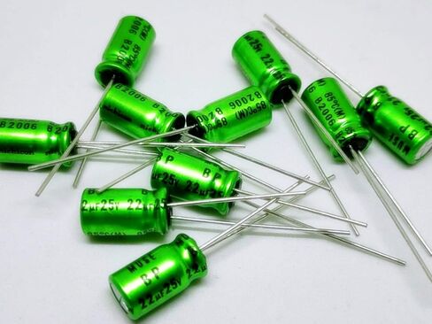 10pcs 22uf 25V Nichicon Muse ES BP (ثنائي القطب) درجة الصوت ، 85 درجة ارتفاع درجة الحرارة مكثف 6x11 مم للصوت الراقي in Kuwait