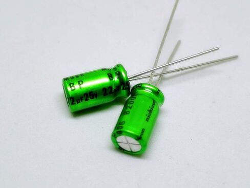 10pcs 22uf 25V Nichicon Muse ES BP (ثنائي القطب) درجة الصوت ، 85 درجة ارتفاع درجة الحرارة مكثف 6x11 مم للصوت الراقي in Kuwait