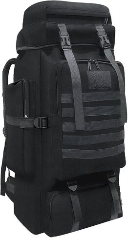 Wesoke 80L 100 Liters Camping Hiking Backpack for Men Women, Waterproof Extra Large Outdoor Travel Military Tactical Rucksack in Saudi Arabia