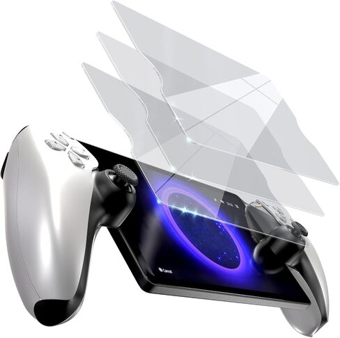 Glass المقسّر لحامي شاشة PlayStation Portal-PS5 Portal HD Grandy Grade 9H Glass for PlayStation PS Player 2023-3 pack in Kuwait