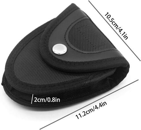 Dongker Handcuff Holster ، Nylon Handcuff Case Snap Button Button Pocket for Duty Belt Belt in Kuwait