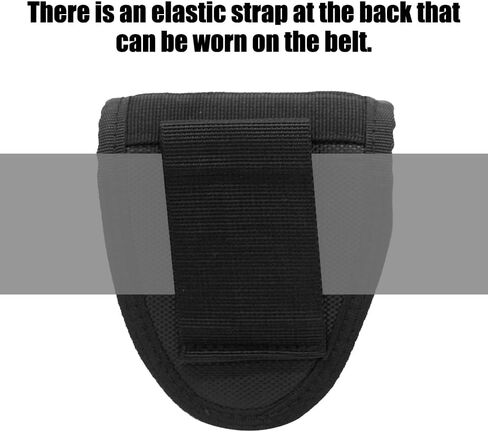 Dongker Handcuff Holster ، Nylon Handcuff Case Snap Button Button Pocket for Duty Belt Belt in Kuwait